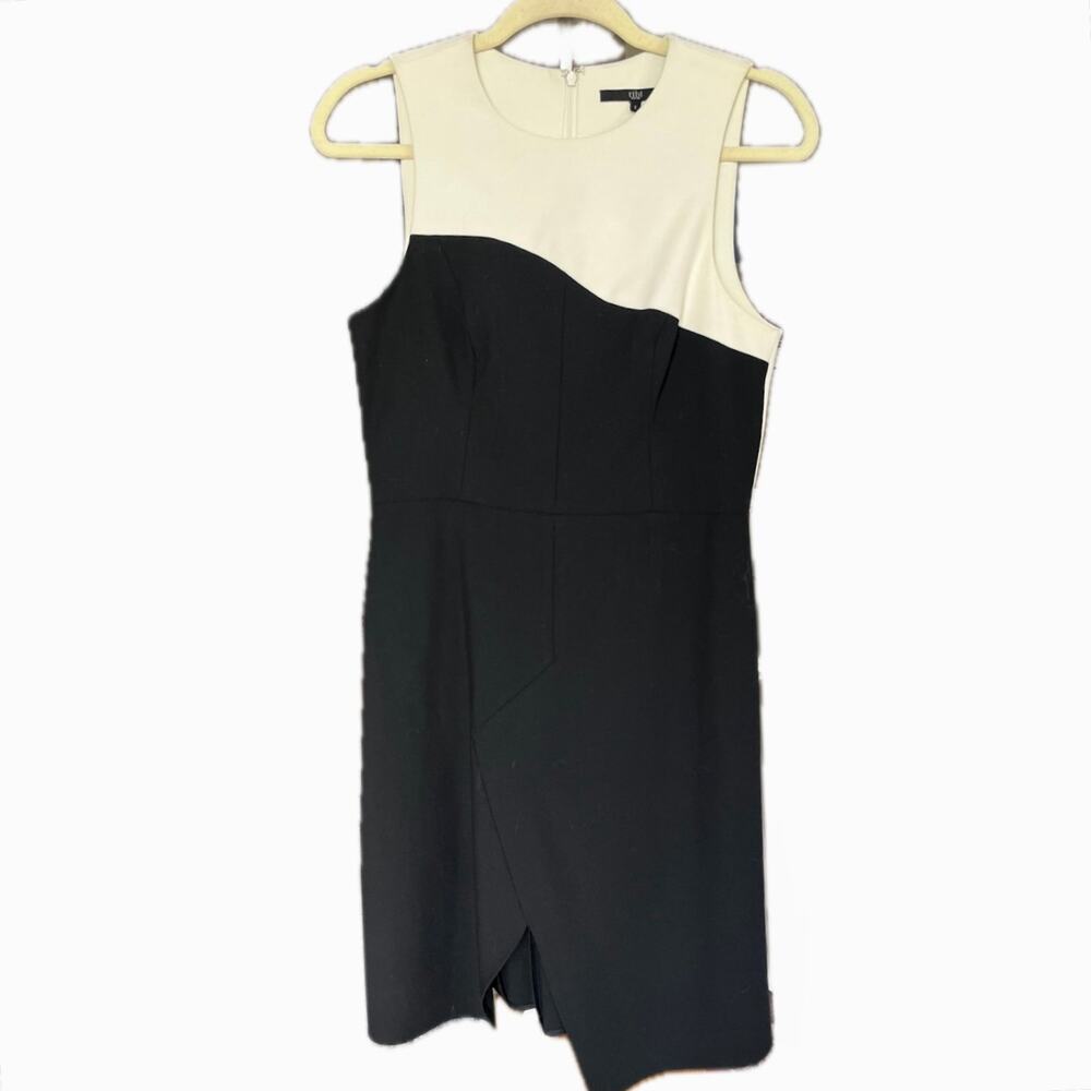 Tibi Anson Seamed Stretch Dress